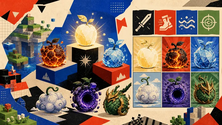 Статья: Лучшие фрукты Blox Fruits: тир-лист для прокачки, PvP и новичков
