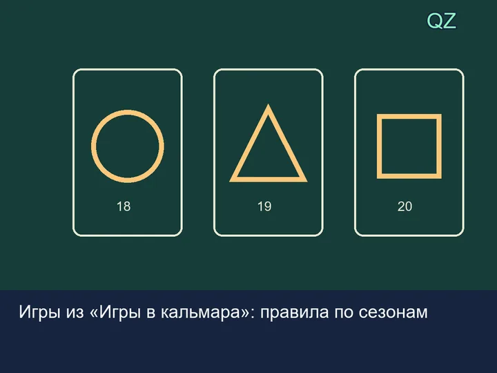 Статья: Игры из «Игры в кальмара»: правила по сезонам
