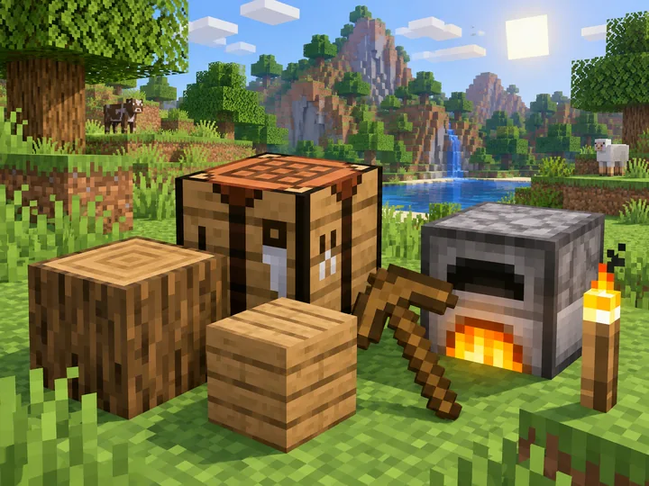 Статья: Крафты Minecraft: 80 рецептов с картинками