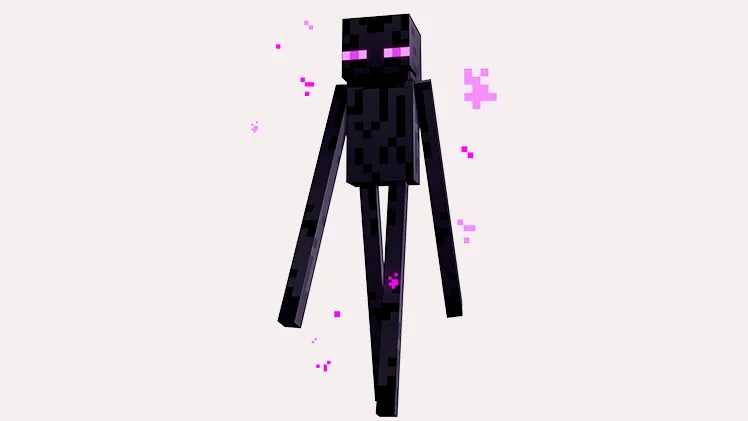 Фрагмент официального изображения моба Minecraft