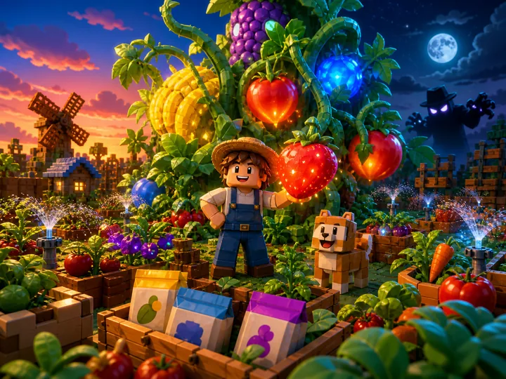 Квиз Вырастишь ли ты легендарный сад в Grow a Garden 2?