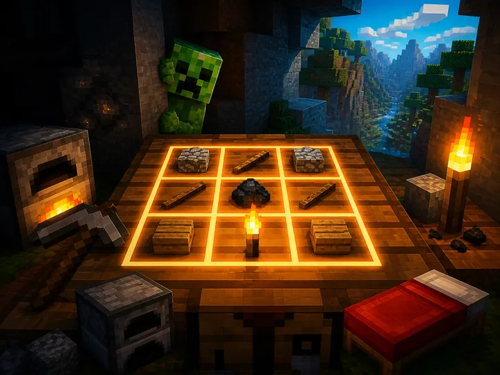 Квиз Угадаешь крафт в Minecraft?